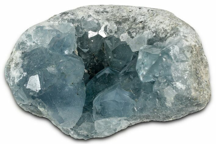 Sparkling Celestine (Celestite) Crystal Cluster - Madagascar #354466